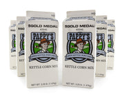 Pappy's Kettle Corn Popcorn Mix by Gold Medal – 1 Count (Pack of 6), Pack of 6