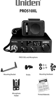 Uniden One Size / Black / PRO510XL Fixed-mount CB Radios