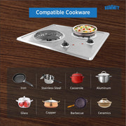 SUMMIT APPLIANCE Stainless Steel / 115-120V / 1 Cooktops
