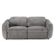 Brevig - Modern Grey Fabric Sofa w/ 2 Recliners by Limari Home – Fabric, Grey, Model LIM-83352