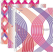 Five Star Spiral Notebooks, 1 Subject, College Ruled Paper, 11" x 8-1/2", Assorted Designs, 3 Pack (73553)