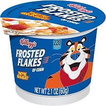 Kellogg's Frosted Flakes Original Cold Breakfast Cereal Cups 2.1oz 60 Count