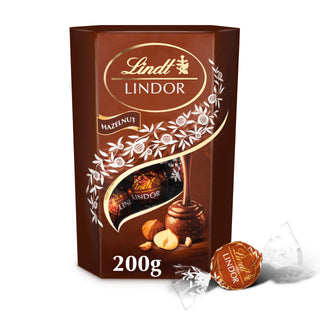 Lindor Hazelnut 200g by Lindt – 7.05 Ounce (Pack of 1), Model 108309261