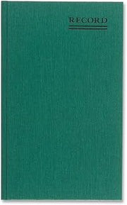 Rediform National Emerald Series Account Book, Green Cover, 12.25 X 7.25 Sheets, 150 Sheets/Book