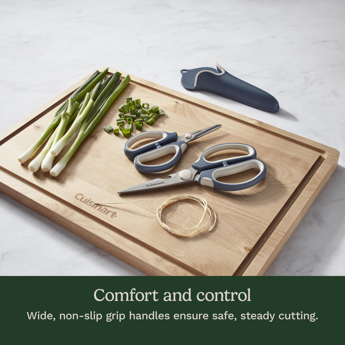 ® 2-Piece Shears in Magnetic Holder by Cuisinart – Cuisinart 2-Piece Shears in Magnetic Holder, 2-Piece Shears in Magnetic Holder, Blue, Pack of 2, Model C77-3SHRMH