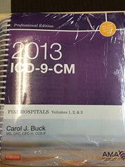 2013 ICD-9-CM for Hospitals, Volumes 1, 2, and 3 Professional Edition (Spiral bound), 2013 HCPCS Level II Professional Edition and 2013 CPT Professional Edition Package
