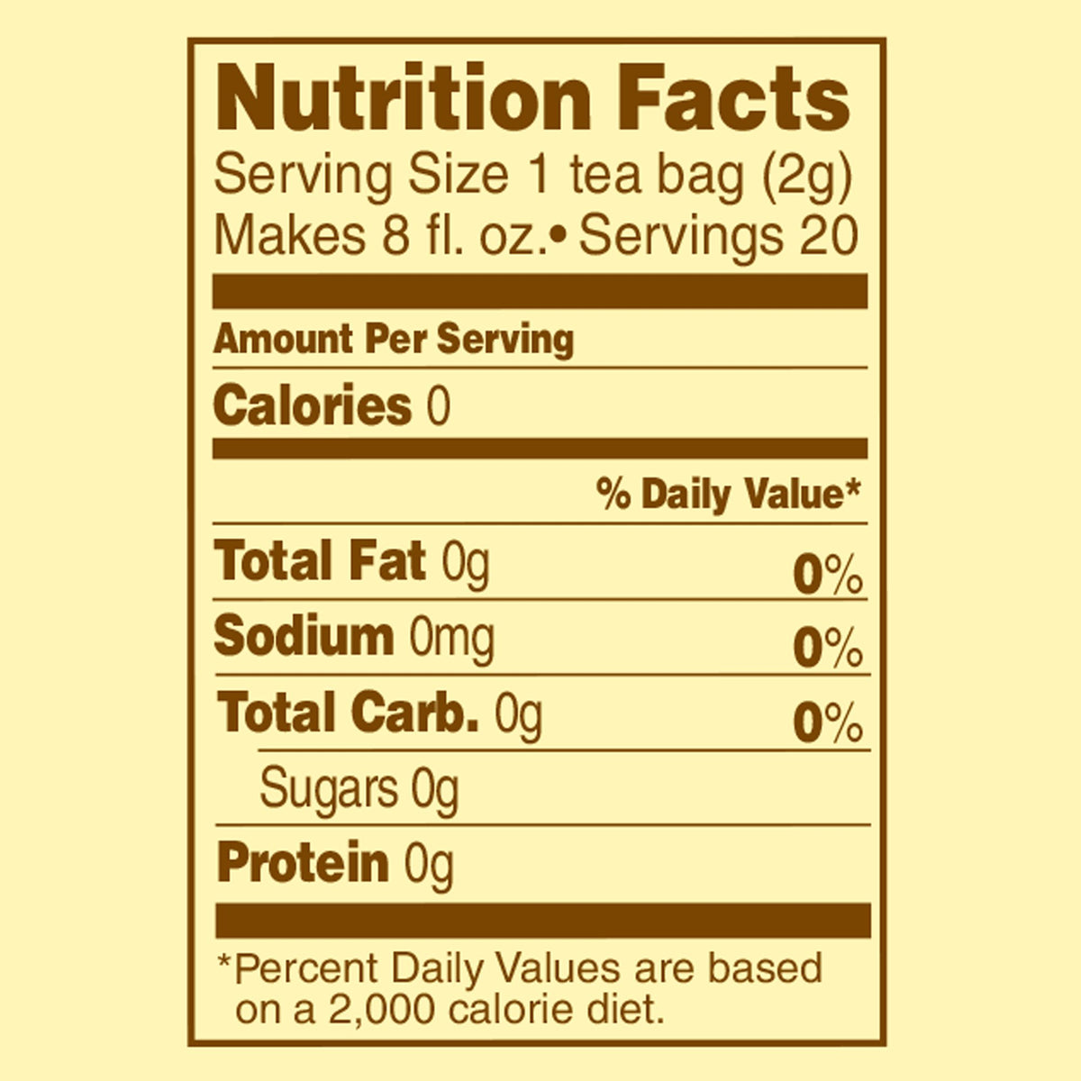 Celestial Seasonings 20 Count (Pack of 1) / 1 Herbal
