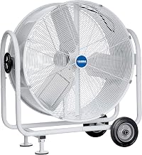 Global Industrial Outdoor Rated 30" Mobile Tilt Drum Blower Fan, 6890 CFM, 1/3 HP