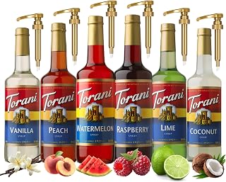 Torani Dirty Soda Favorites | 6-Flavor Syrup Variety