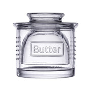 Tablecraft French Butter Keeper, 1-Cup Capacity, Clear Glass