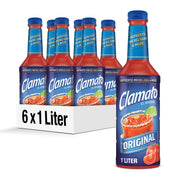Clamato Original / 33.8 Fl Oz (Pack of 6) / 1 Bloody Mary