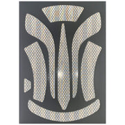 Safety DAX Reflective Decals - White Medium by LIFT – One Size, Microprismatic vinyl, White, Model HDRD-20WH