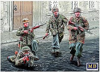 Masterbox New German Paratroopers WW II ERA 1/35 Master Box 35145
