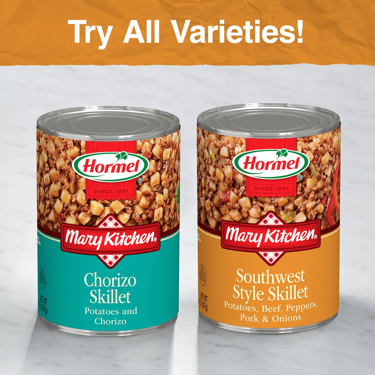 Mary Kitchen Chorizo Skillet / 14 Ounce (Pack of 12) / 12 Potato Side Dishes