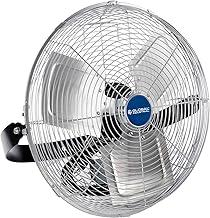 Global Industrial Workstation Fan, 18" Diameter, 4600 CFM, 1/3 HP, 3 Speeds