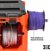 KLEIN TOOLS Wire Spool Dispenser / Orange / 120.0 pounds Tool Bags