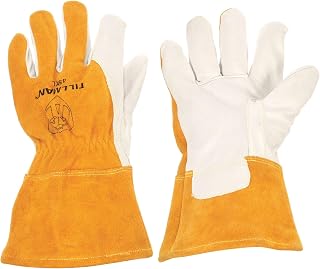 Tillman 48XL Welding Gloves, MIG/TIG, XL, 13 in. L, PR, Pearl