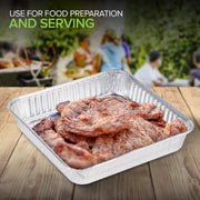 Stock Your Home 30 / 9 x 9 Pan (30 Pack) / Silver Cake Pans