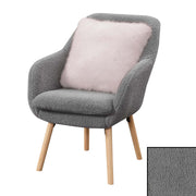 Convenience Concepts Sherpa Gray / Chair / (L) 25.25 in. x (W) 26.75 in. x (H) 33.5 in. Chairs