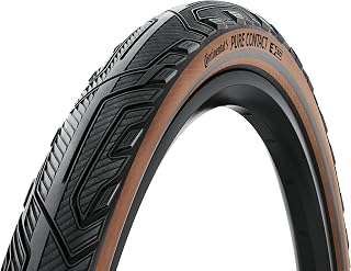 Continental Pure Contact - Folding, Urban and E-Bike Commuter Bicycle Tire - Built Tough to Ride Smooth - E50 Ebike Rated
