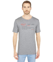 Trail Magic T-Shirt Heather Quiet Shade SM by TravisMathew – Small, Cotton, Heather Quiet Shade, Model 1MS166