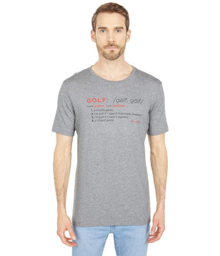Trail Magic T-Shirt Heather Quiet Shade SM by TravisMathew – Small, Cotton, Heather Quiet Shade, Model 1MS166