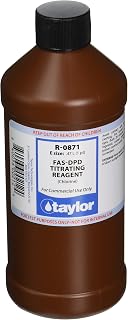 Taylor Technologies R-0871-E FAS-DPD Titrating Reagent, 16 oz, Liquid