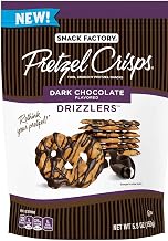 Snack Factory Dark Chocolate Covered Pretzels, Trans Fat Free, 5.5 Ounces (Pack Of 12)