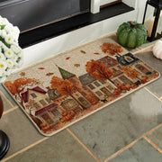 Artoid Mode Maple Tree House Doormat, 17 x 29 Inch, Beige