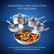 Commercial Induction Cooktop by Eurodib – Stainless Steel, Silver, Model CI1800