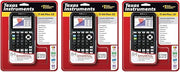 Texas Instruments TI-84 Plus CE Graphing Calculator, Black, Pack 3