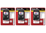 Plus CE Graphing Calculator by Texas Instruments – Pack 3, Plastic, Black, Model TI-84