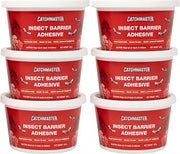 Catchmaster Tree Banding Insect Barrier 6Pk, 15oz Pails, Lanternfly & Ant Traps, Outdoor Adhesive Crawling Insect Trap to Protect Trees, Fruit & Plants