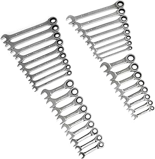 GEARWRENCH 34 Piece 72T SAE/Metric Ratcheting Wrench Set | 85034