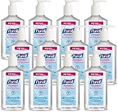Purell Hand Sanitizer Refreshing Gel Pump Bottle, 12ct x 12 fl oz - 3659-12