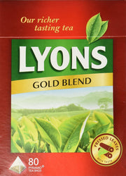 Gold Blend Tea. 3 Pack X 80 Bags by Lyons – 80 Count (Pack of 3), Pack of 3