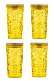 10 Strawberry Street Yellow / Large / Modern Tumblers & Water Glasses