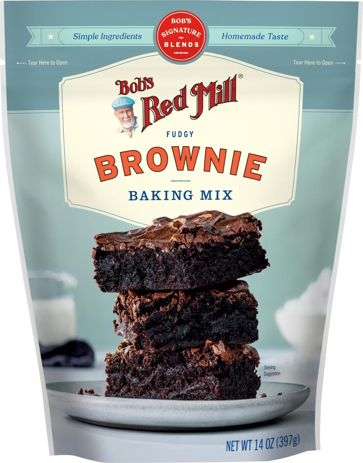 Bob's Red Mill Brownie / 14 Ounce (Pack of 1) / No Color Brownies