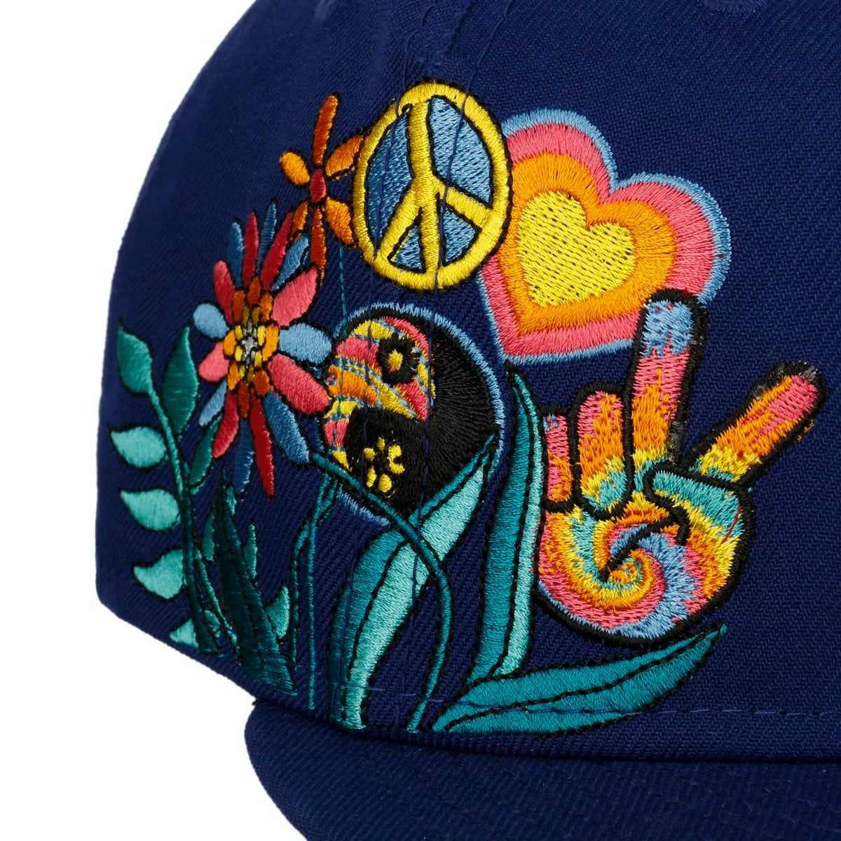 LA Los Angeles Dodgers 59FIFTY Groovy 7X World Series Champions Fitted Cap by New Era – 7 7/8, Plastic, Blue, Model NE60288055.00009