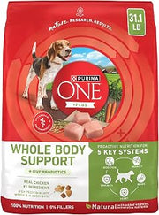 Purina ONE Plus Whole Body Support with Chicken Dry Dog Food - 31.1 lb. Bag