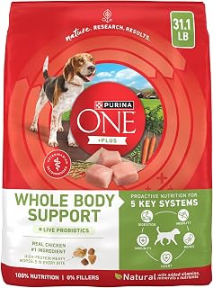 Purina ONE Plus Whole Body Support with Chicken Dry Dog Food - 31.1 lb. Bag