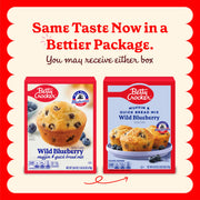 Wild Blueberry Muffin & Quick Bread Mix by Betty Crocker – 16.9 Ounce (Pack of 1), Model BC-WBBMM-1