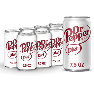 Diet Soda by Dr Pepper – 7.5 fl oz cans, 8 pack, Pack of 8, Model 10090210