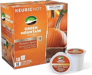 Green Mountain Coffee K-Cup 18 Count Pumpkin Spice (Packaging May Vary)