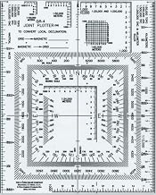 Westcott UTM Joint Plotter/Map Reader, 5" by 6", Transparent (GR-4)