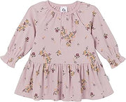 Gerber Baby Girls' Baby Girls' Long-Sleeve Dress