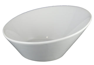 Signature Incline Bowl by Vertex China – 17 ounce, Porcelain, Porcelain White, Pack of 36, Model ARG-IC7
