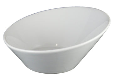 Signature Incline Bowl by Vertex China – 17 ounce, Porcelain, Porcelain White, Pack of 36, Model ARG-IC7