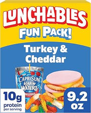 Lunchables Turkey & Cheddar Capri Sun Roarin', 3.2 oz & 6 fl oz Pkg