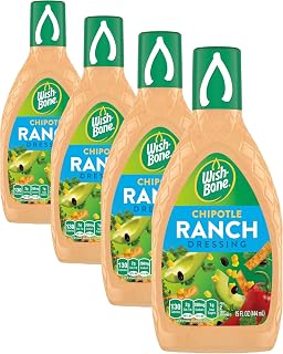 Wish-Bone Chipotle Ranch Dressing, 15 FL oz (Pack of 4)